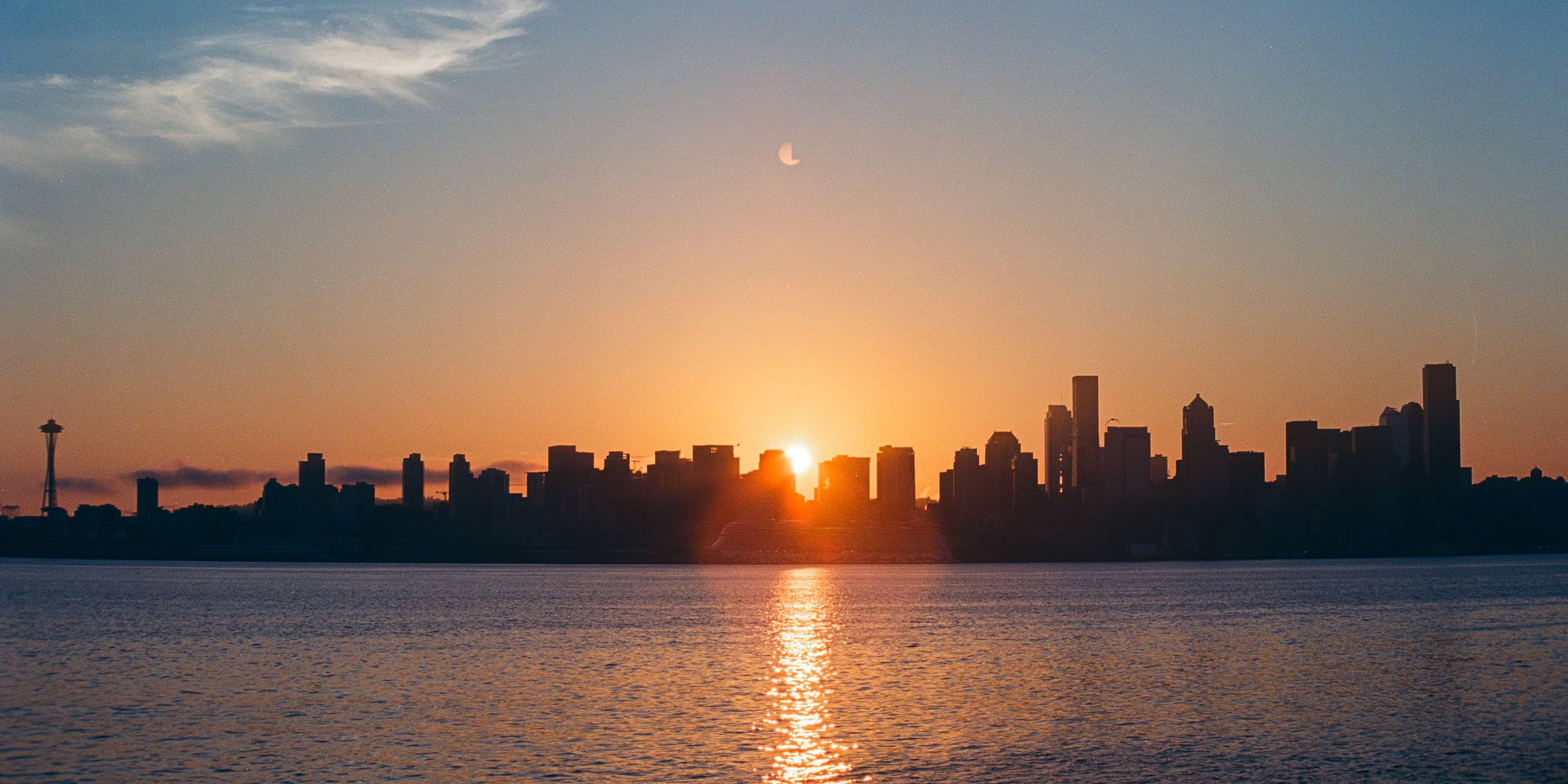 Photo of Seattle skyline